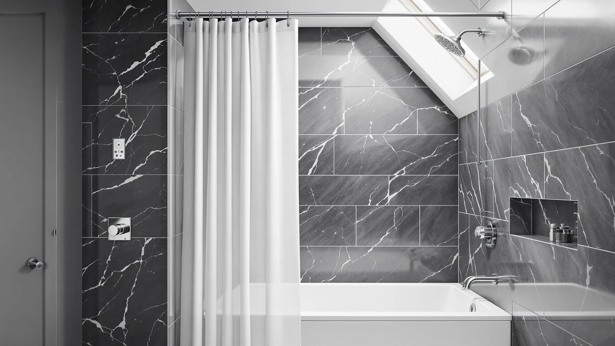 Best Shower Curtain Rod for Tile Wall comparison