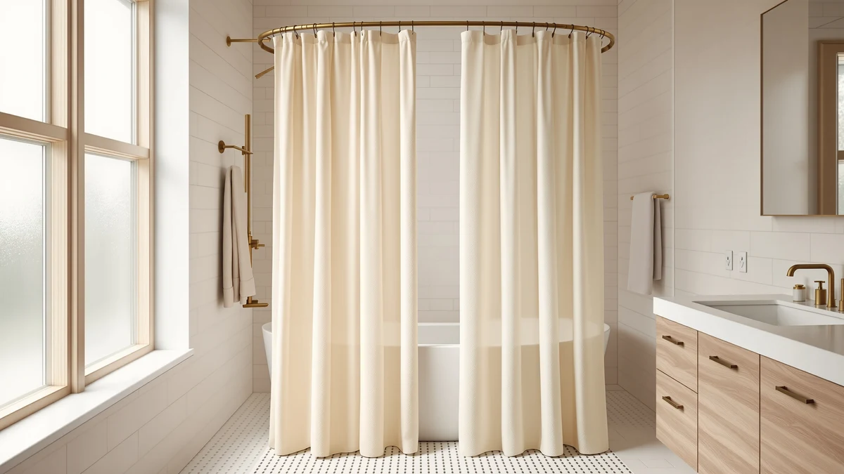 Best Shower Curtains for Curved Rods comparison